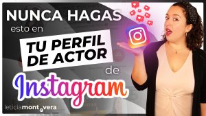 Instagram profesional para actores y actrices